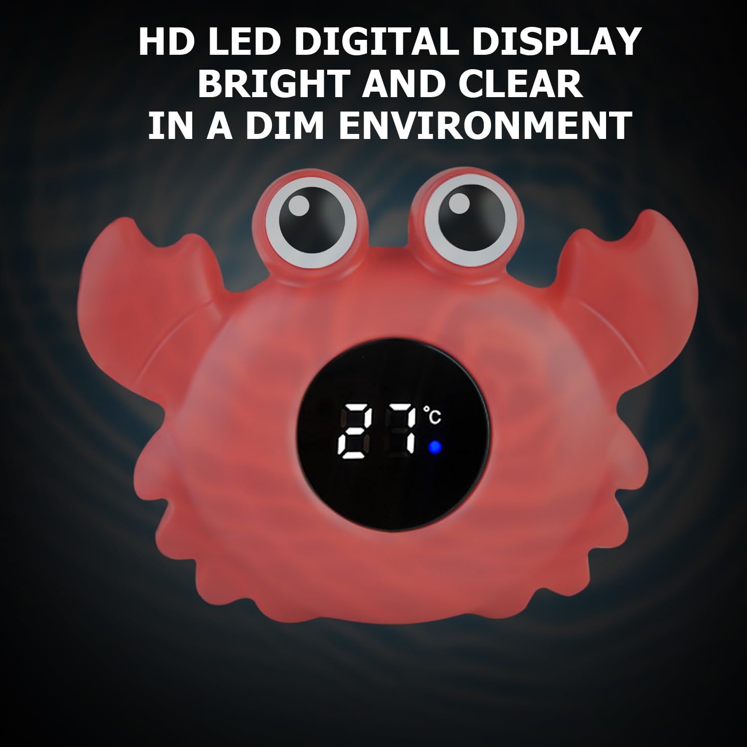 Thermomètre De Bain Pour Enfants: Nizirioo Thermomètre Numérique Pour Baignoire Avec Voyant LED, Fonction D'alerte De Température Pour Jouer Dans La Baignoire Et Le Bain Sûr