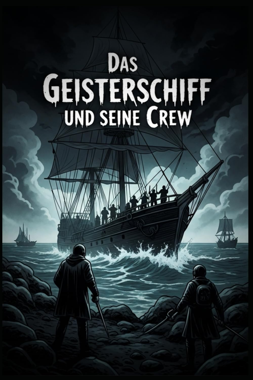 Das Geisterschiff und seine Crew: Grusel-Kurzgeschichte aus der ALBTRAUM-SCHMIEDE