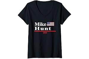 Womens Mike Hunt Funny Presidential Election 2024 Tshirt