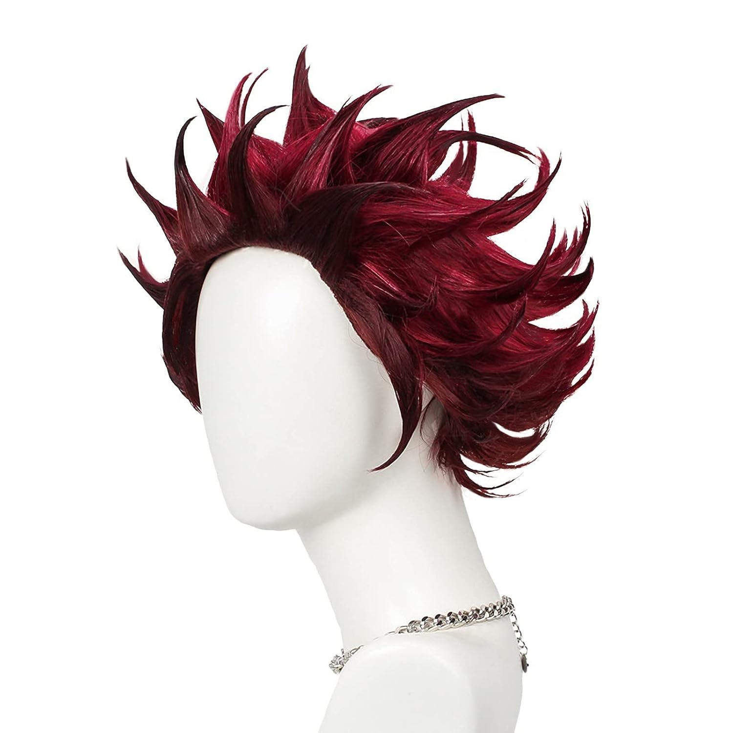 JAMBHALA Cosplay Wigs Men Natural Synthetic Hair Short Wig for Anime