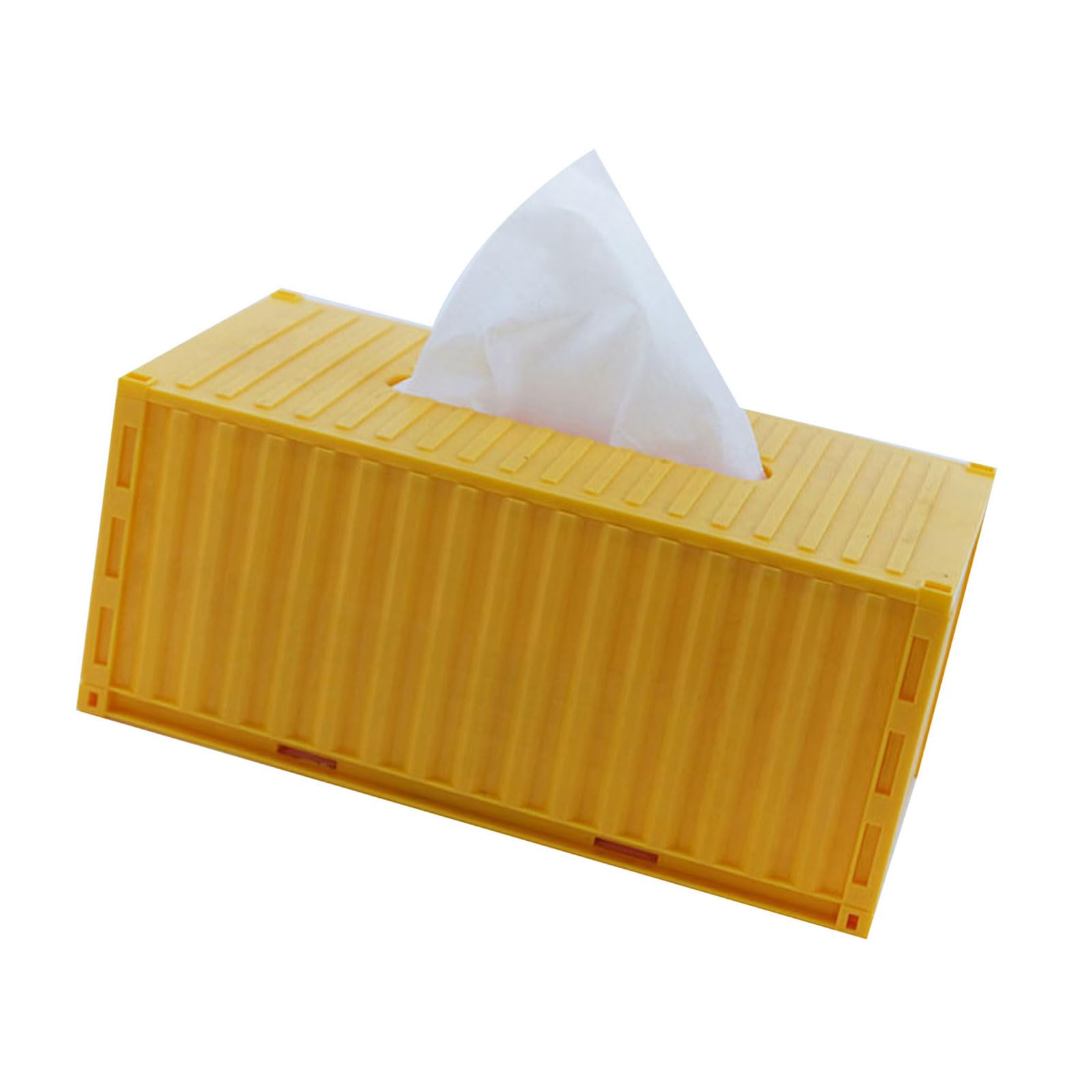 Tsophreniq Container Shaped Tissue Box Holder Napkin Dispenser for Bedroom Table Accessories Home Decoration Supplies Tissue Case