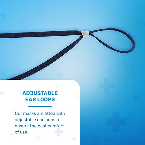 Miniatura 3 de Well Before KN95 - Paquete de 10 mascarillas desechables  Mascarilla envuelta individualmente con lazo ajustable para las orejas