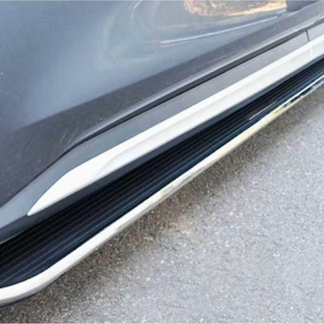 Running Boards Compatible with Buick Enclave 2025 2026 Side Steps Running Board Nerf Bar Pedal with Brackets Aluminum 2PCS