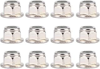12PCS RC Lock Nuts, 1/10 Tire 4mm Non‑Slip Nut Compatible with Axial Traxxas TRX4 TRX6 SCX10 RC Model Car (Silver) Vgeby 12 Pcs Pc Lock Nuts