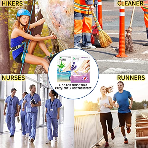 Cmwgkbc 5 Pack Foot Peel Mask,Exfoliator Peel Off Calluses Dead Skin Callus Remover,Foot Mask For Dry Cracked Feet,Foot Peel Mask With Lavender And Aloe Vera Gel For Men And Women Feet Peeling Mask thumb #6