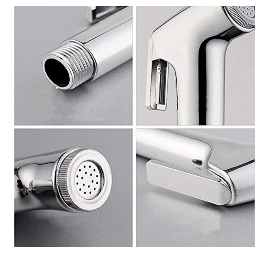 BATHBLISS Conti Chrome Finish Health Faucet Head Only (Pack of 1) 2