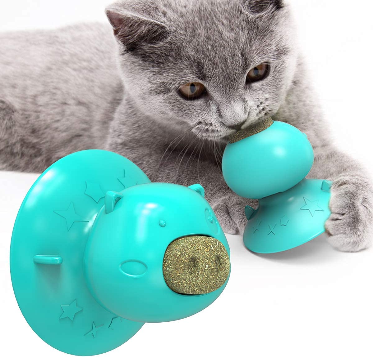 Pets Empire Catnip Toys for Cats, Cat Lick Toys with Treat, Pet Licking Suction Molar Toy, Cat Treats Chew Toy 1 Piece (Color May Vary) (B095X1JPN7) Amazon Price History, Amazon Price Tracker