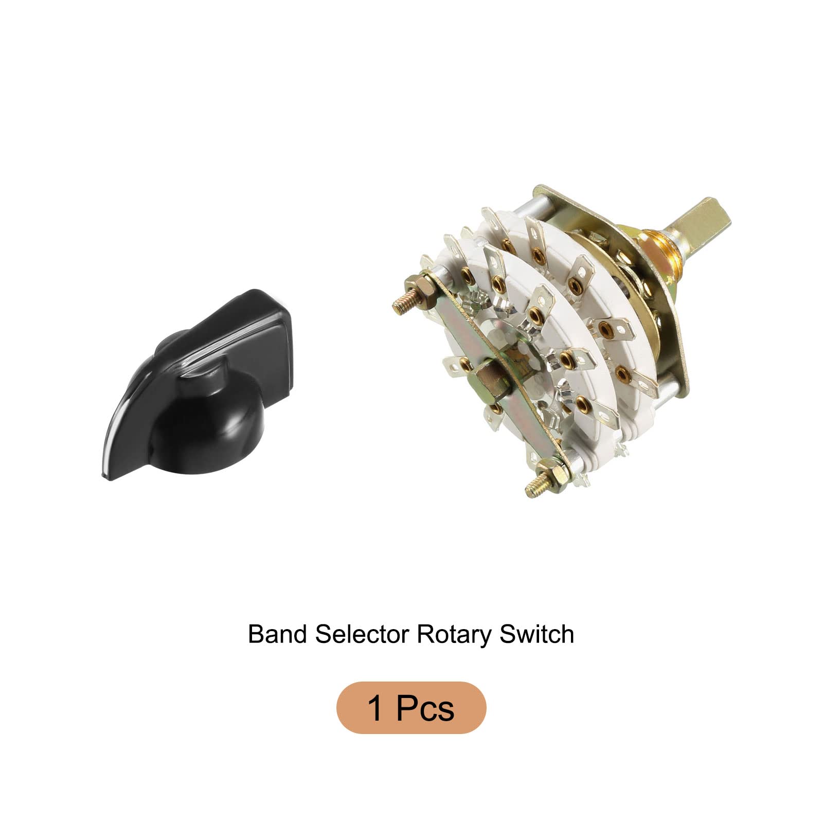 Rotary Switch 2 Position 1P6T Rotary Switch - 1 Pole 6 Position Band ...