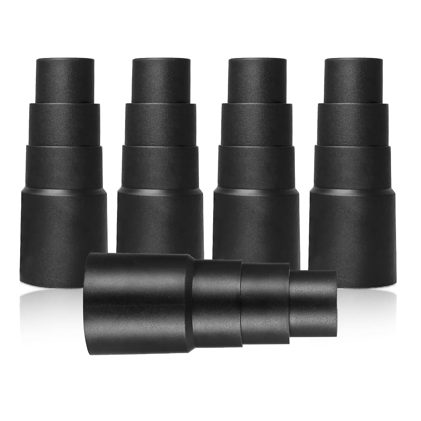 5 Pcs Dust Extractor Hose Adaptor, Universal Vacuum Clearner Adaptor, Compatible with 26mm, 32mm, 34mm, 42mm for Power Tools Random Orbital Sander