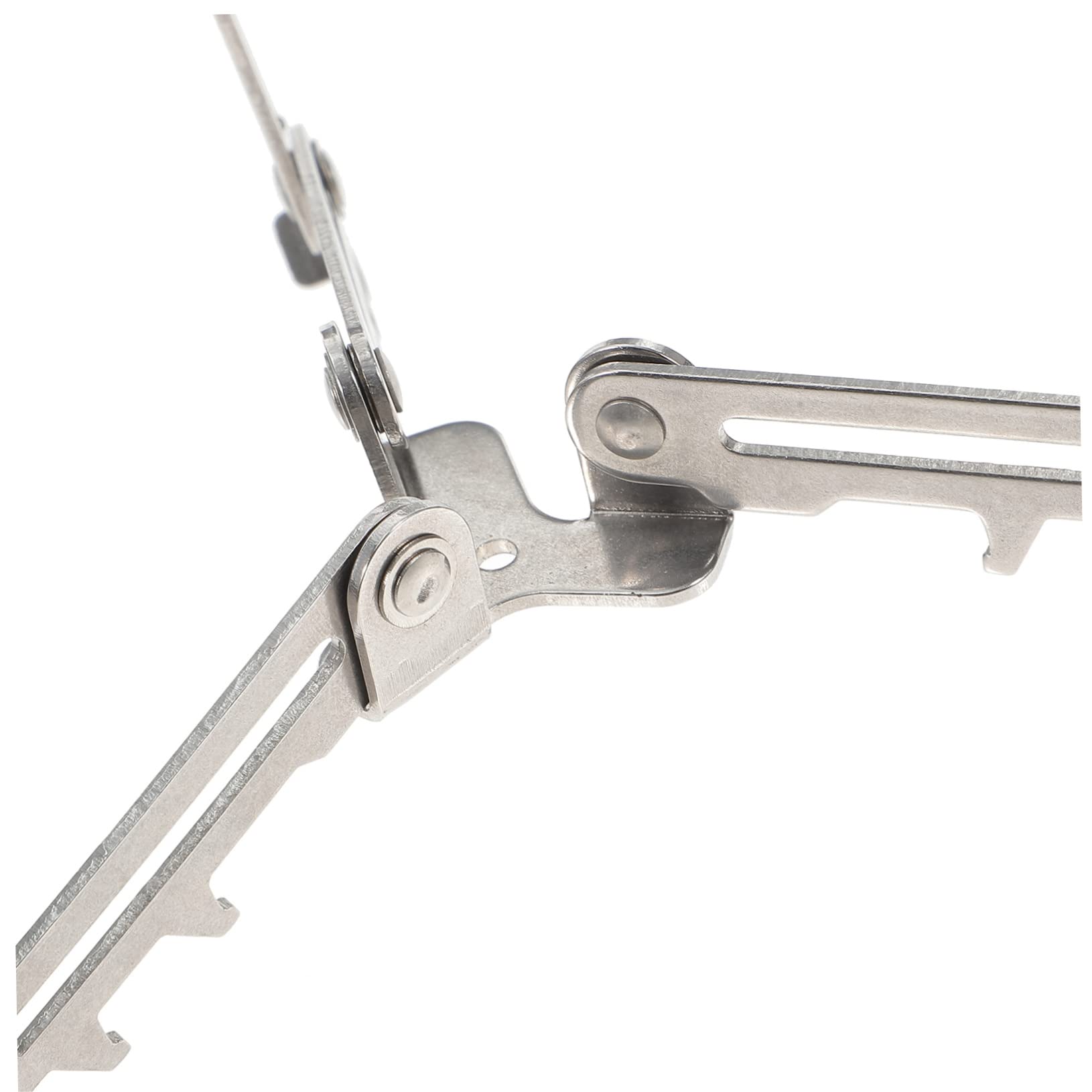 BESPORTBLE Gastank Halterung Bausatz Stativ Benzinkanister Gaskanister Adapter Schlauch Tandoor Propanbrenner Tragbar Wiederaufladbar Regler Campinggas Jet Aluminiumlegierung Silver