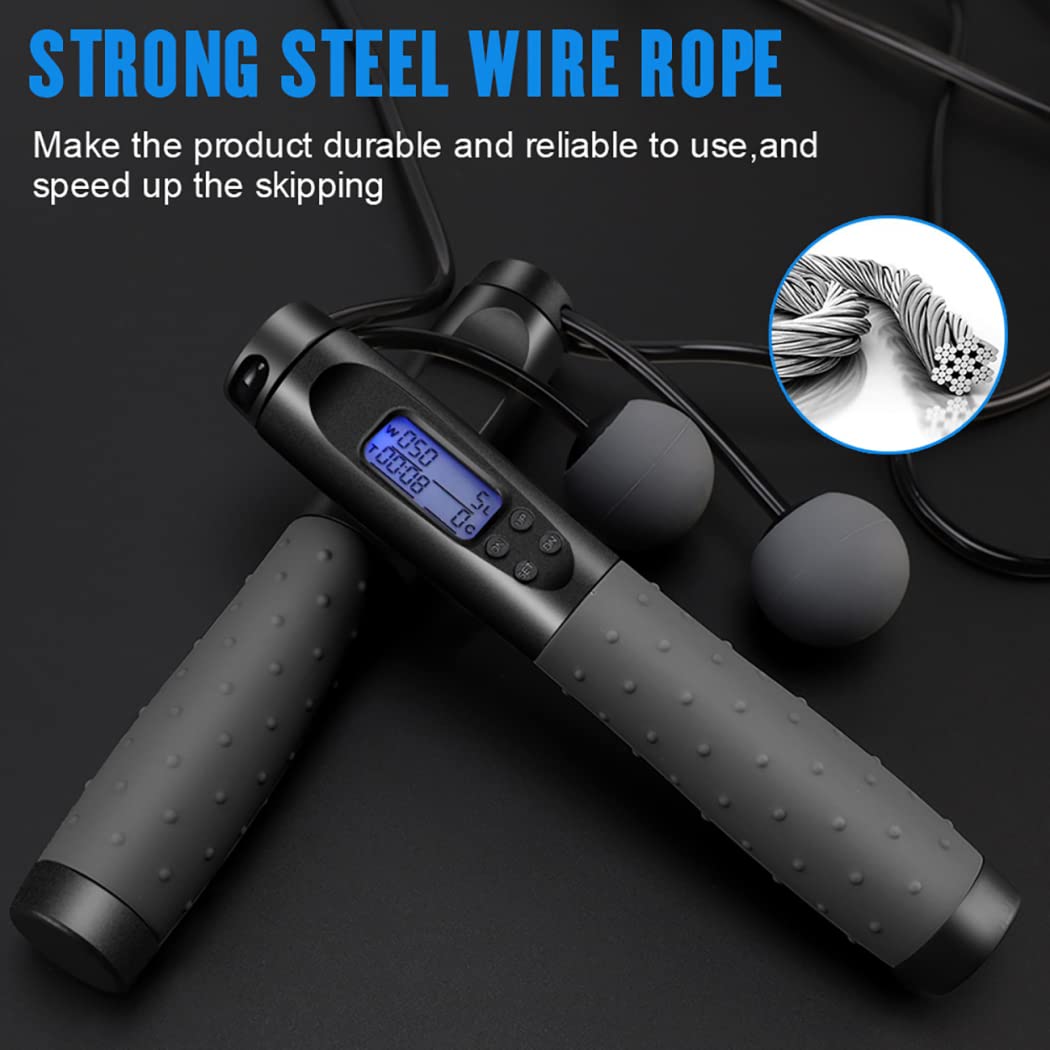 Conteo Electrónico Inteligente Omitiendo Cuerda Inalámbrica Sking Shope para La Condición Física Omitiendo La Cuerda Cuerda Inalámbrica De Salto
