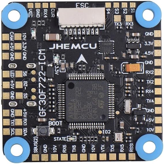 GF30F722-ICM F722 Baro OSD 5V 10V Dual BEC Flight Controller 3-8S