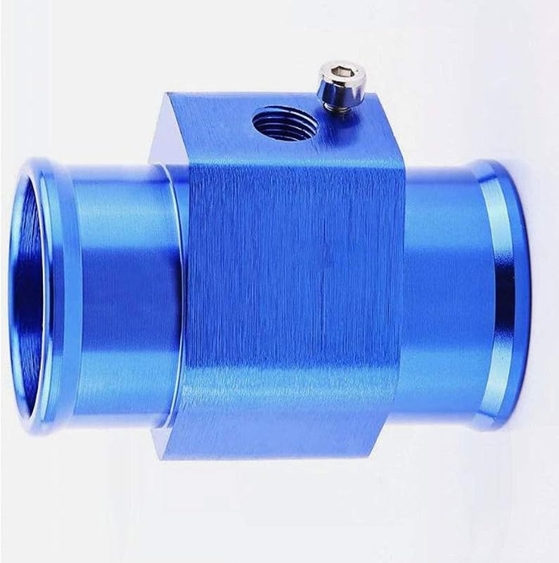 Adaptador de mangueira do radiador para sensor de temperatura da água LZKZPY azul 32 mm – 1 unidade