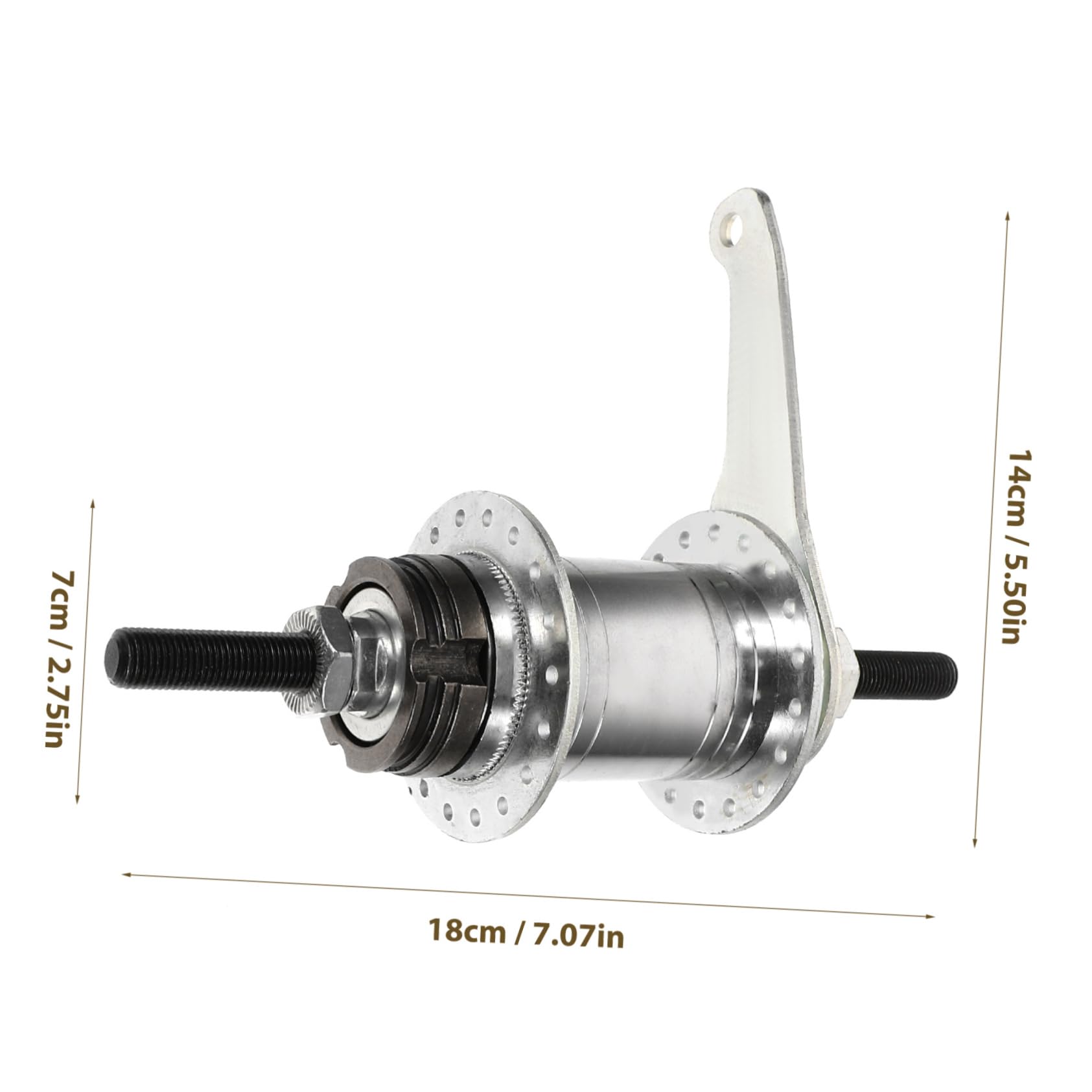 Achetez des Shimano Dynamo Moyeu 36 Trou 3W Roller Brake - Noir chez HBS