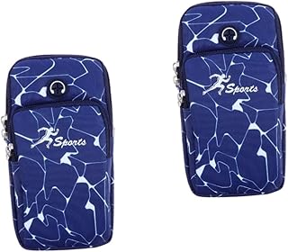Uonlytech 2 Pçs À Prova Dwaterproof Água Saco De Braço Do Telefone Móvel Esportes Braço Saco Exercício Braço Moeda Bolsa Titular Do Braço Do Telefone Celular