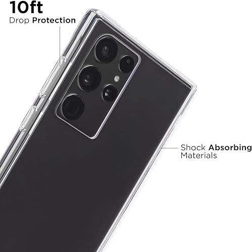 Miniatura 6 de Pelican - Funda para Samsung Galaxy S22 Ultra con protector de pantalla compatible con carga inalámbrica protección contra caídas de grado militar