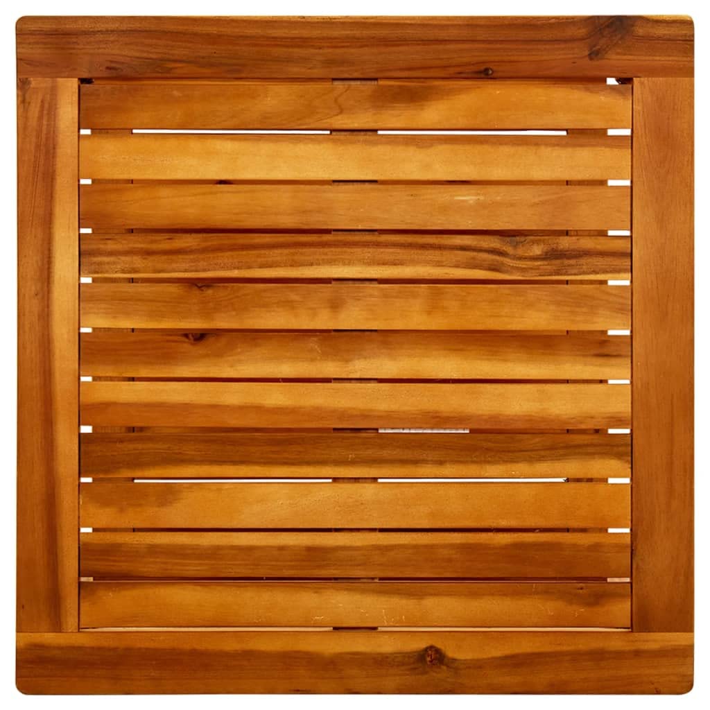 vidaXL Tavolino da Salotto 60x60x45 cm in Legno Massello di Acacia