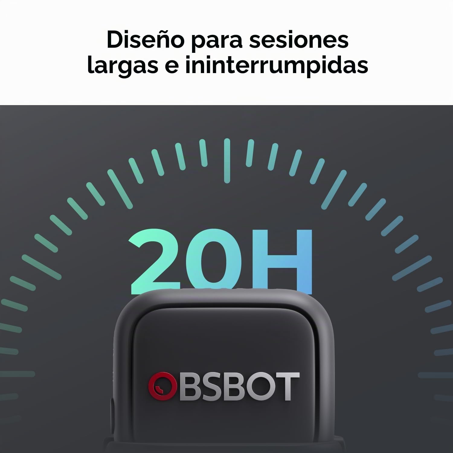 OBSBOT Tiny 3 Lite Webcam Paquete con Smart Remote 2 Y Micrófono Vox SE