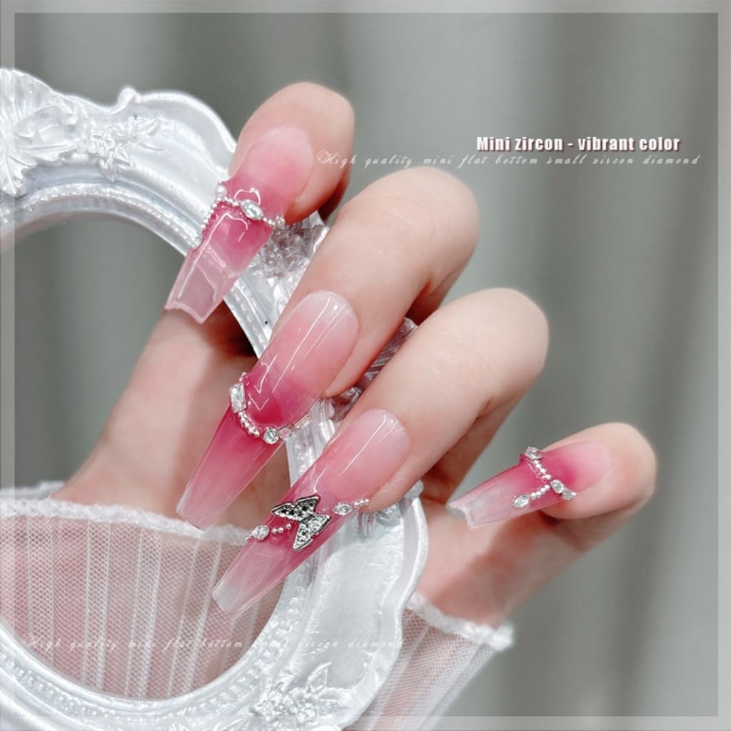 1440Pcs Flatback Rhinestones for Nails Art and Fashion Accessories Crafts