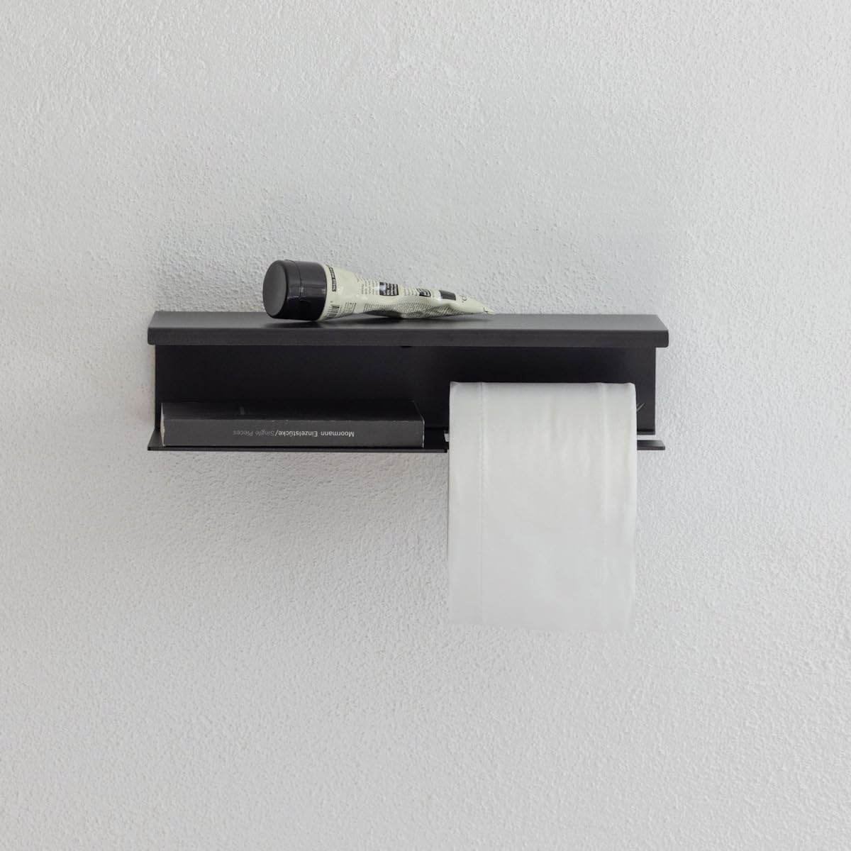 YOUS® Premium Toilettenpapierhalter Keep On Rolling (Verkehrsweiss)