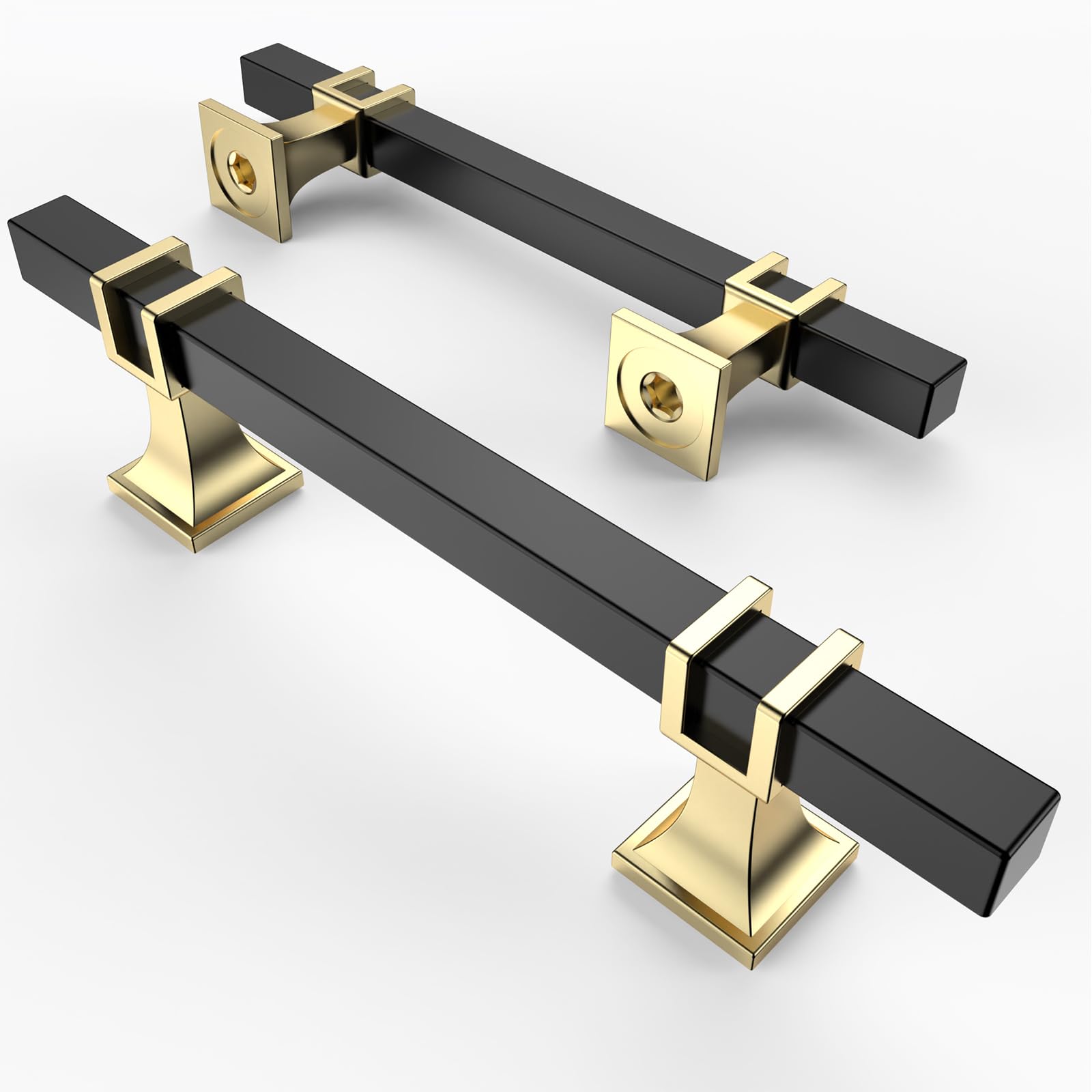 Closet Door Asidrama 10 Pack 3.75 Inch(96mm) Brushed Gold 96mm Center To Center Pulls - View #7