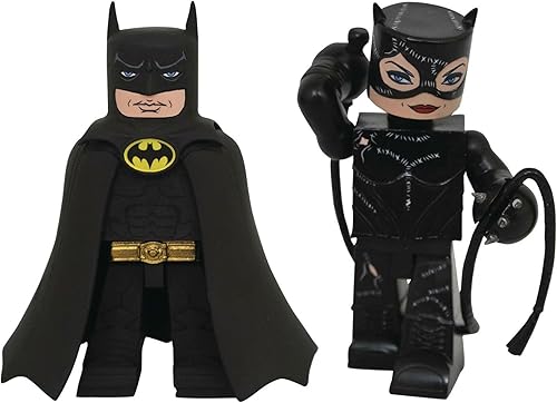 Miniatura 2 de Diamond Select Toys DC Movie Classics Batman & Catwoman Vinimate Figuras de vinilo 2 unidades