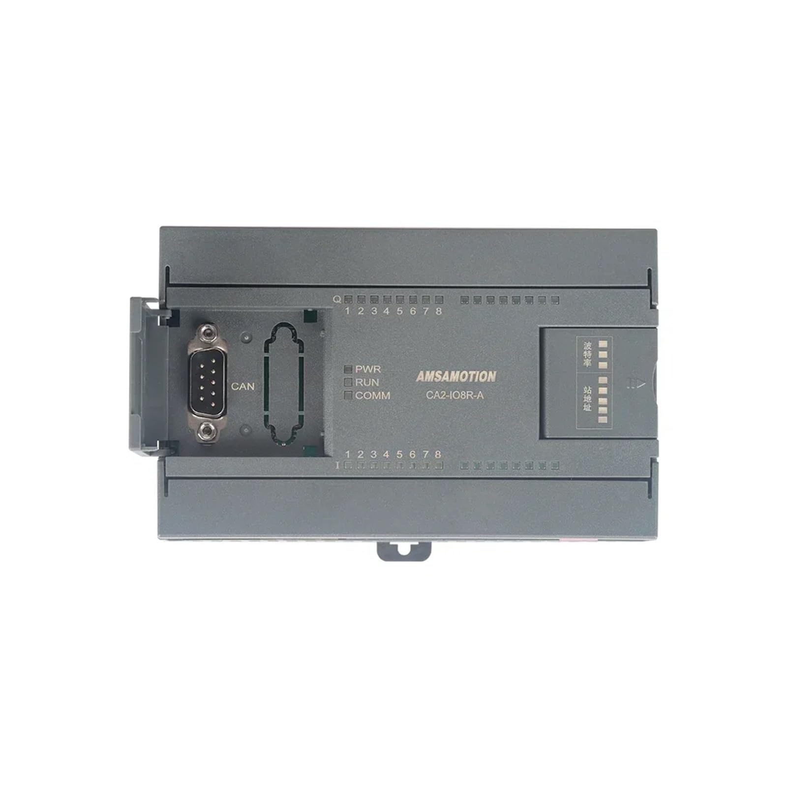 CANopen CAN Bus Module IO distribué à distance Transistor de relais industriel analogique RS485 for Sch ~ eider Delta Xinje PLC IOT(CA2-IO16T)
