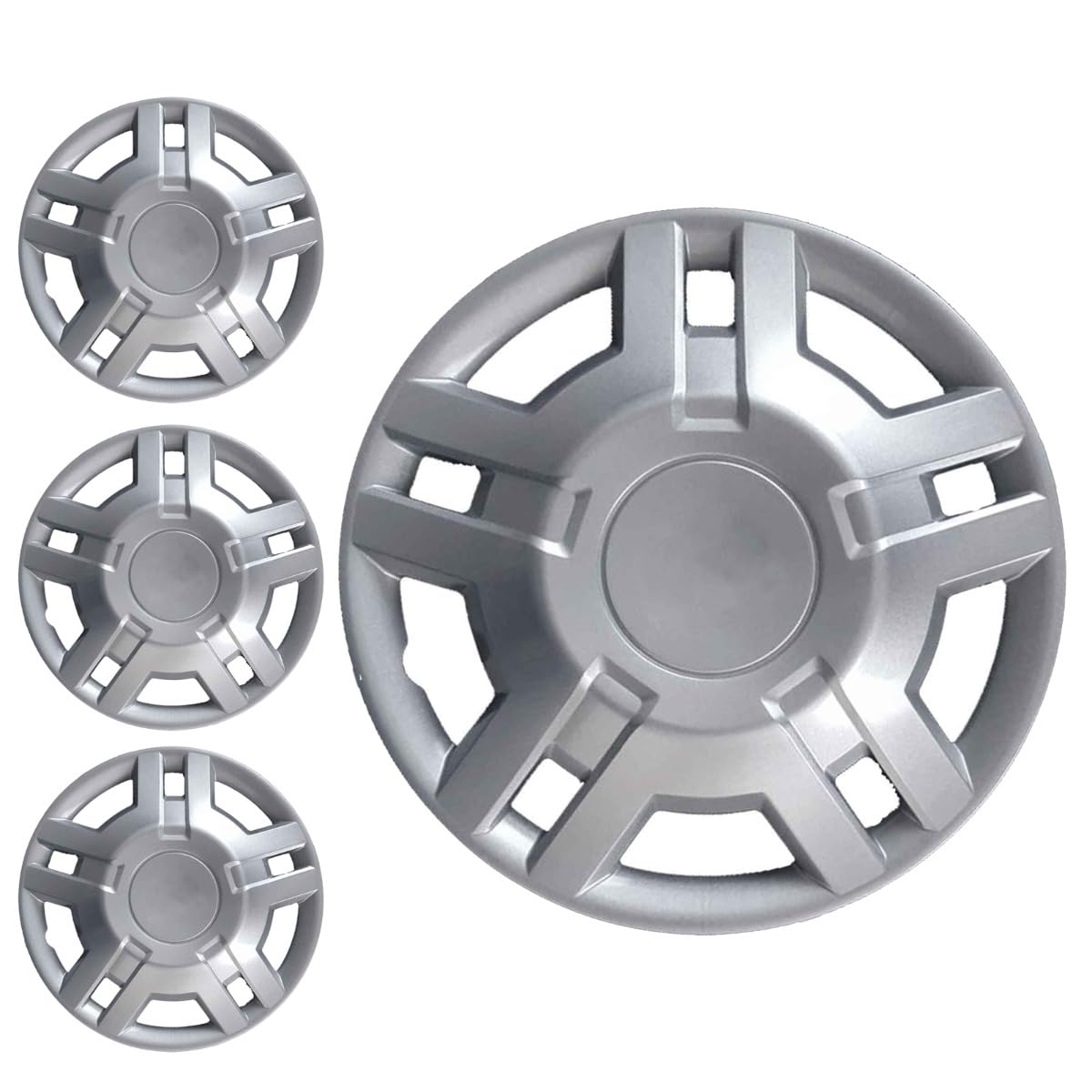 SERIE 4 BORCHIE - 4 COPRICERCHI COPPE RUOTA 15" PER FIAT DUCATO - non camper