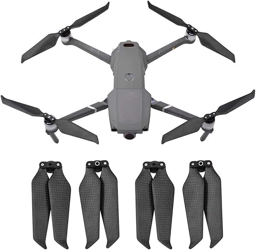 Miniatura 2 de 4* Hélices de dron, hélices de fibra de carbono 8743, cuchillas de hélice de reducción de ruido para DJI Mavic 2 Pro Zoom Accesorios