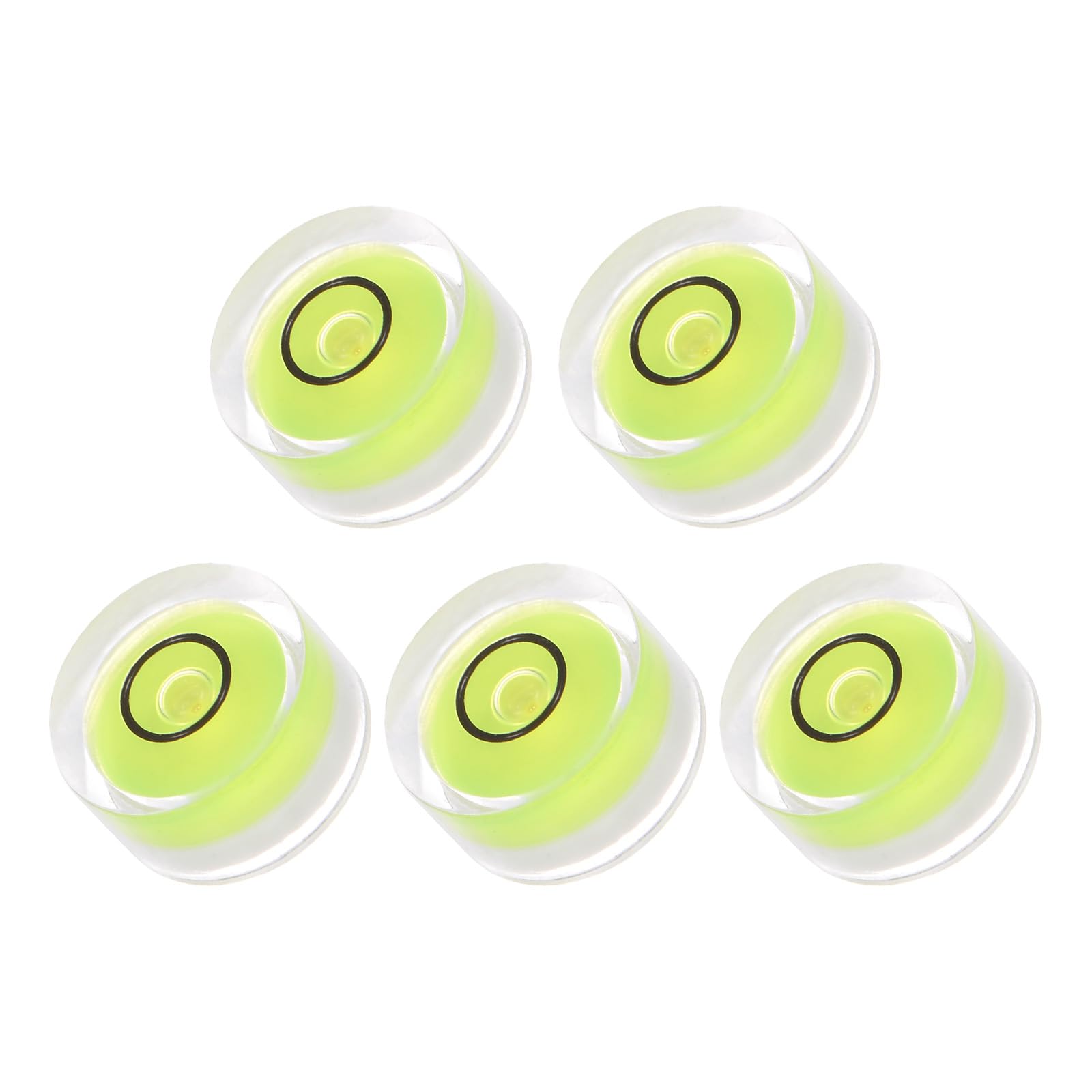 Kozelo 5pcs Small Circular Bubble Spirit Levels