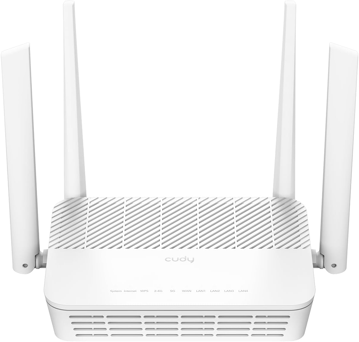 AX3000 Multi Gigabit Dual Band WiFi 6 Mesh Router, 2.5Gbps WAN RJ45 Port, 4 Gigabit RJ45 Ports, 4 5dBi Antennas, MU-MIMO, OpenVPN, Wireguard, Zerotier, Ipsec VPN, Cloud APP