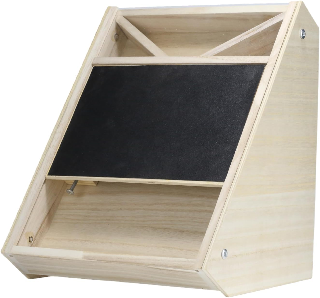 Dog Nail Scratch Board with Treat: Wooden Dog Nail File Board with Replaceable Sandpaper, Quiet Dog Nail Trimmer Alternative for Stress-Free Nail Care