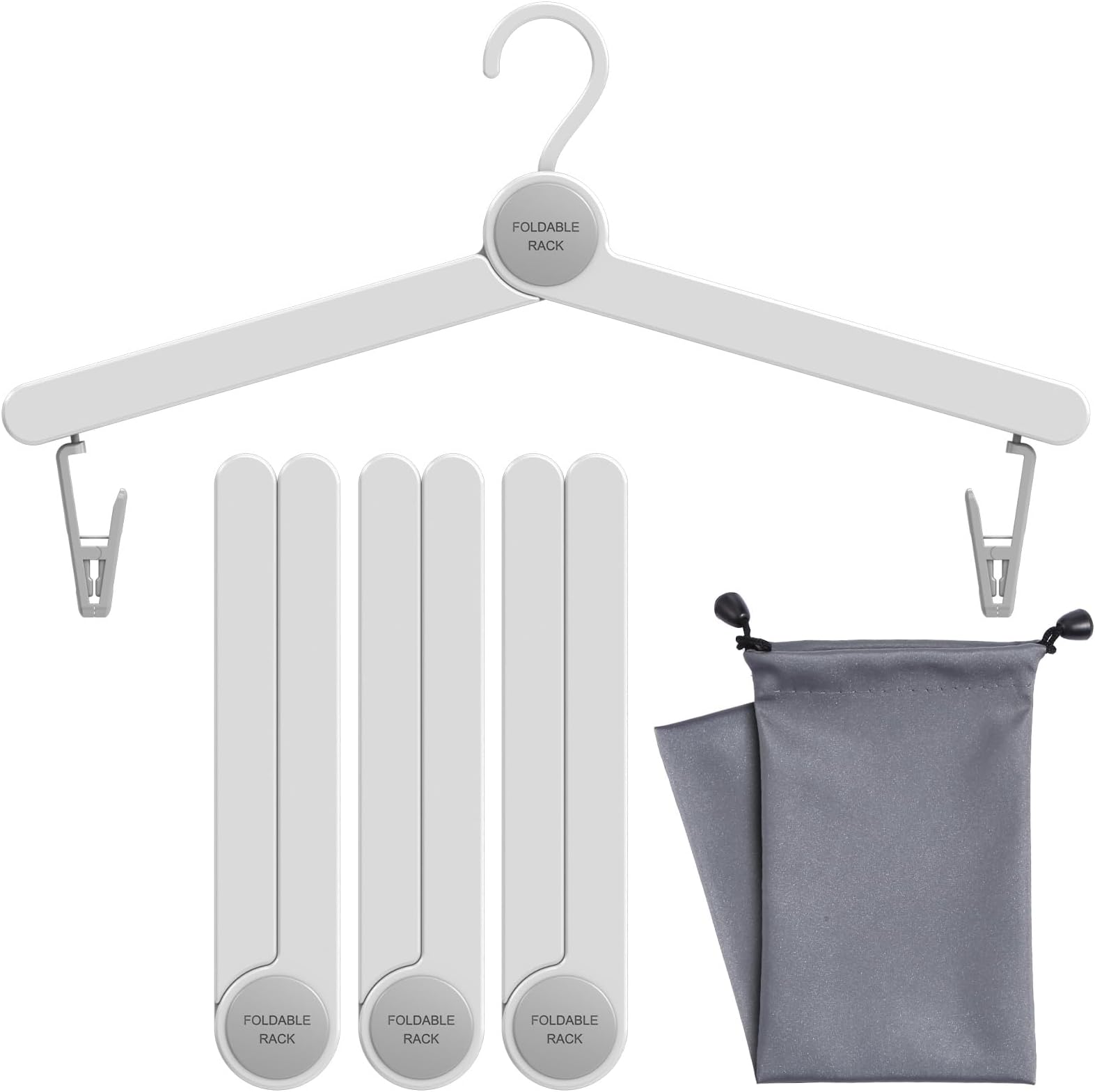 Lot De 20 Cintres Utopia Home - Cintres En Plastique Peu Encombrants D~p114514708