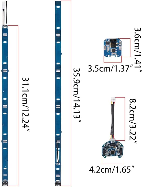 Es1 Es2 Es3 Es4 Es5 電動スクーター用 36v バッテリー保護ボード リチウム保護パネル 通信メインボード 交換用バッテリー ケーブル付き E-スクーター管理ボード