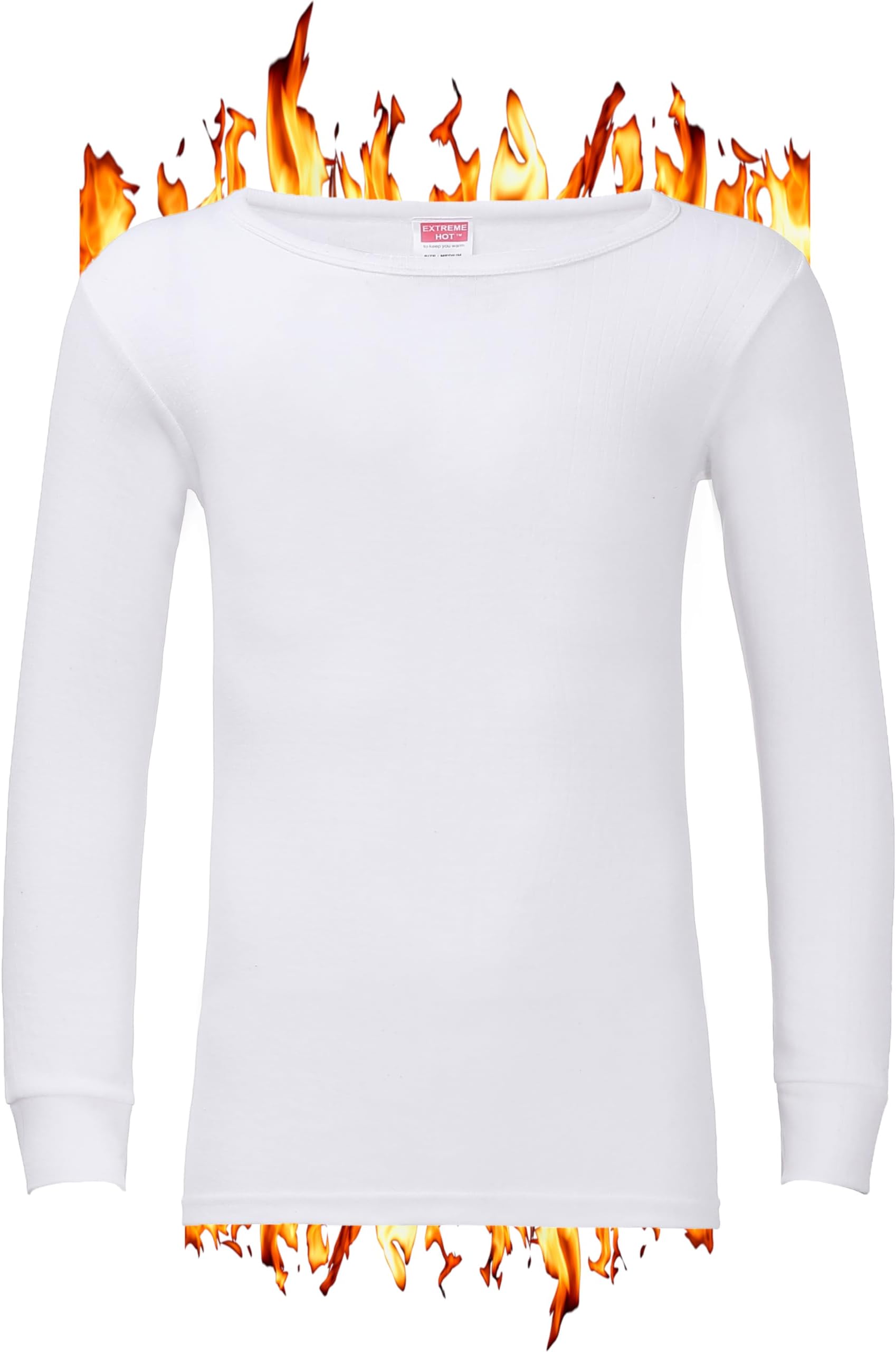 Mens Thermal Underwear Vests Long Sleeve Tops, Thermal T-Shirt Short Sleeve Warm Underlayer Winter Thermals Base Layer Clothing Men Vest Top Size S-XXL