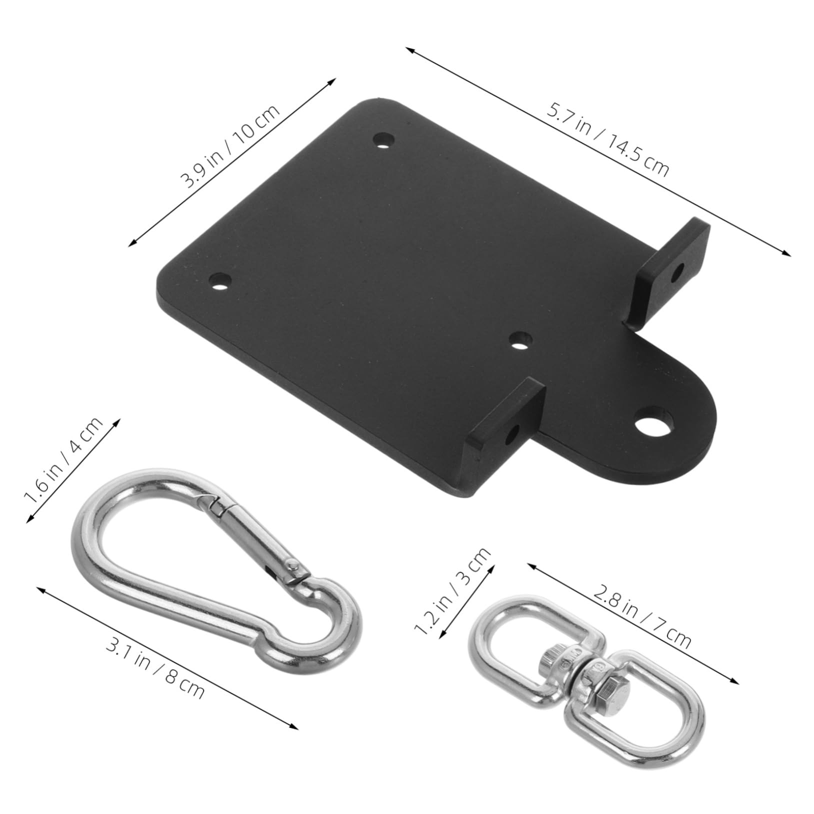 GALPADA Boxing Heavy Bag Mount Wall-Mounted Sandbag Hook Quick Installation Heavy Duty Hooks