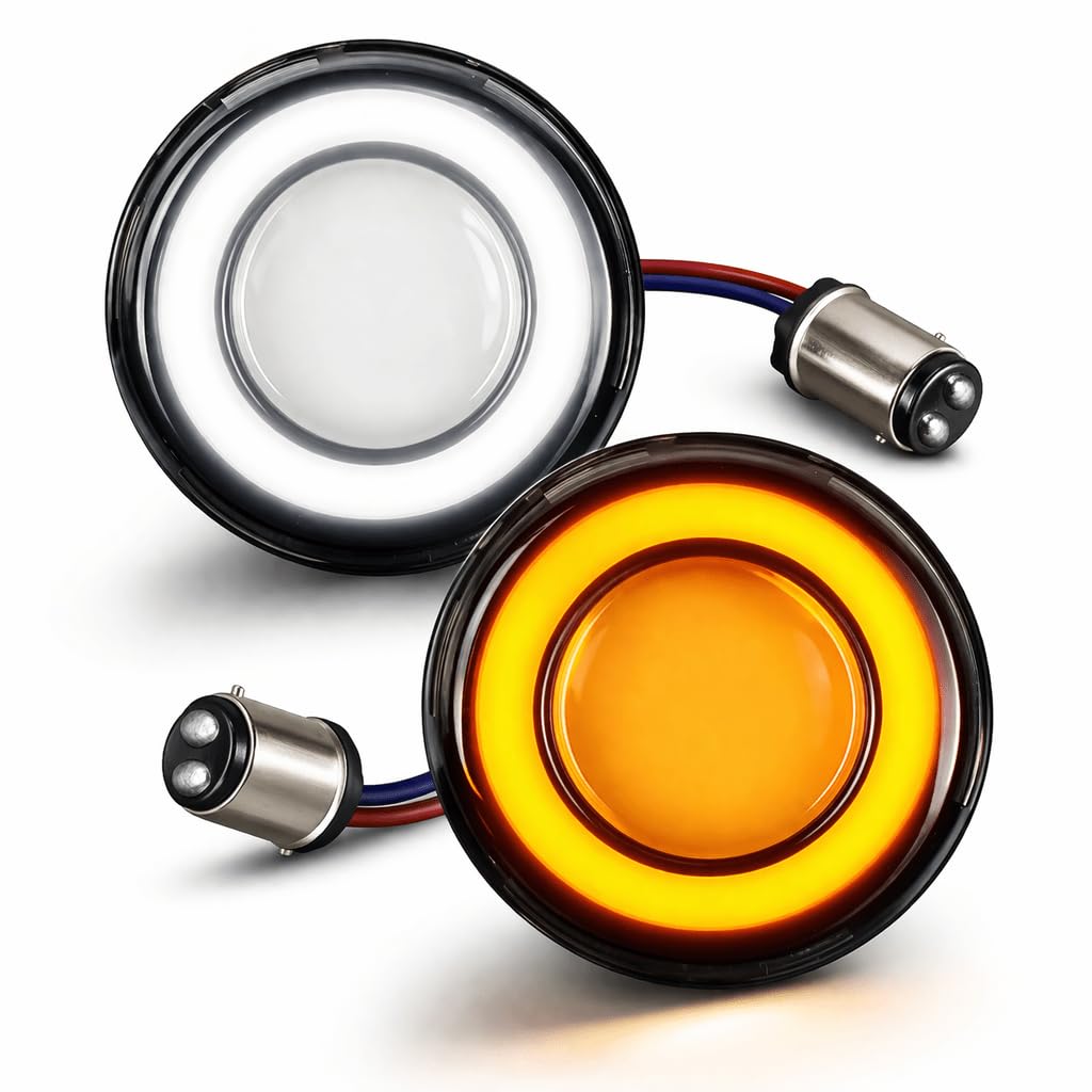Amazon | Eagle Lights HALOZ 2インチ フロント LED ウインカー