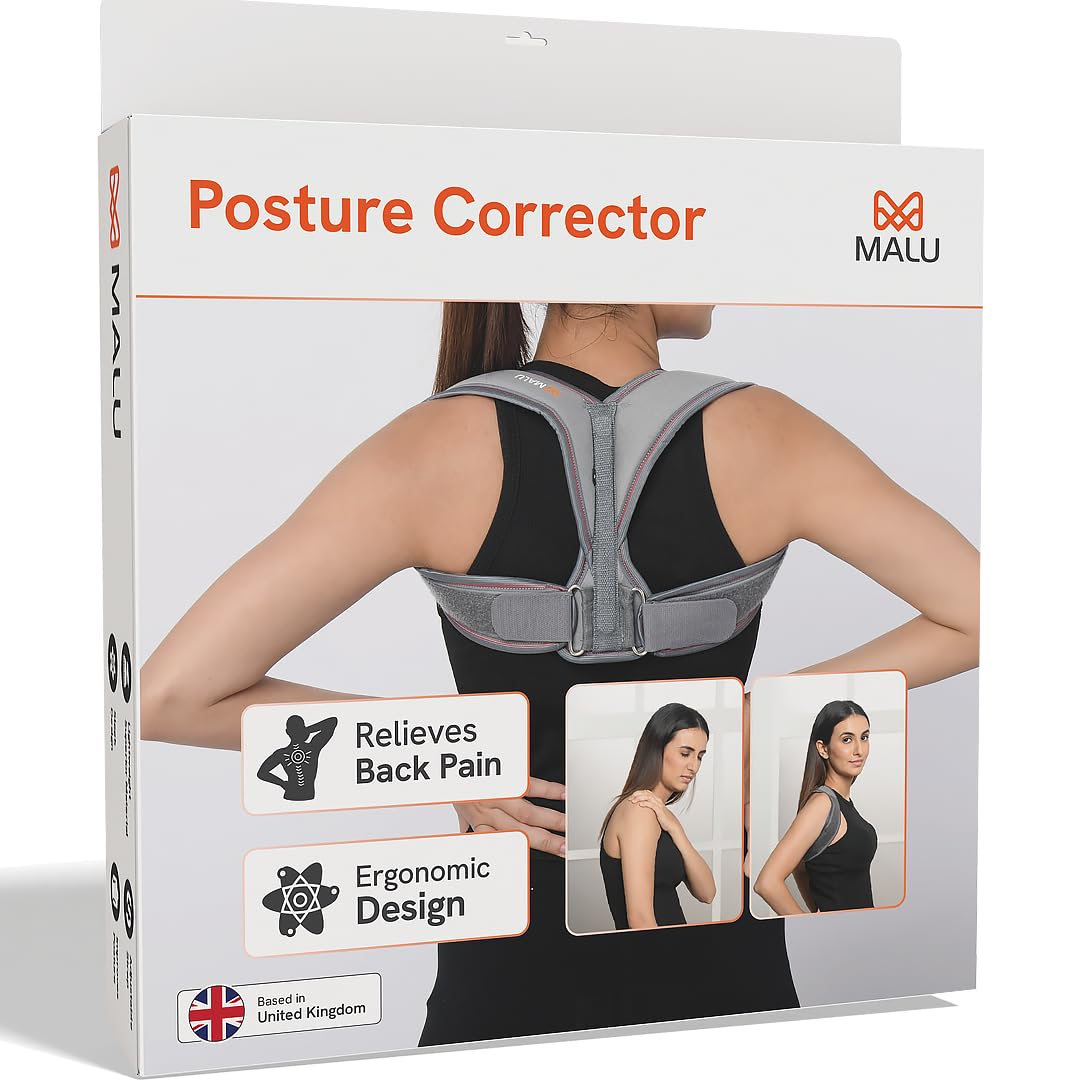 Malu Posture Corrector for Men & Women – Adjustable Back Brace for Improved Posture, Spine Alignment, and Daily Comfort. (B0DD1WLMGC) Amazon Price History, Amazon Price Tracker