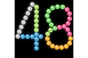 48-Piece Ultimate Glow-in-the-Dark Fidget Fun Pack: Globbel's Balls of Sensory Delight