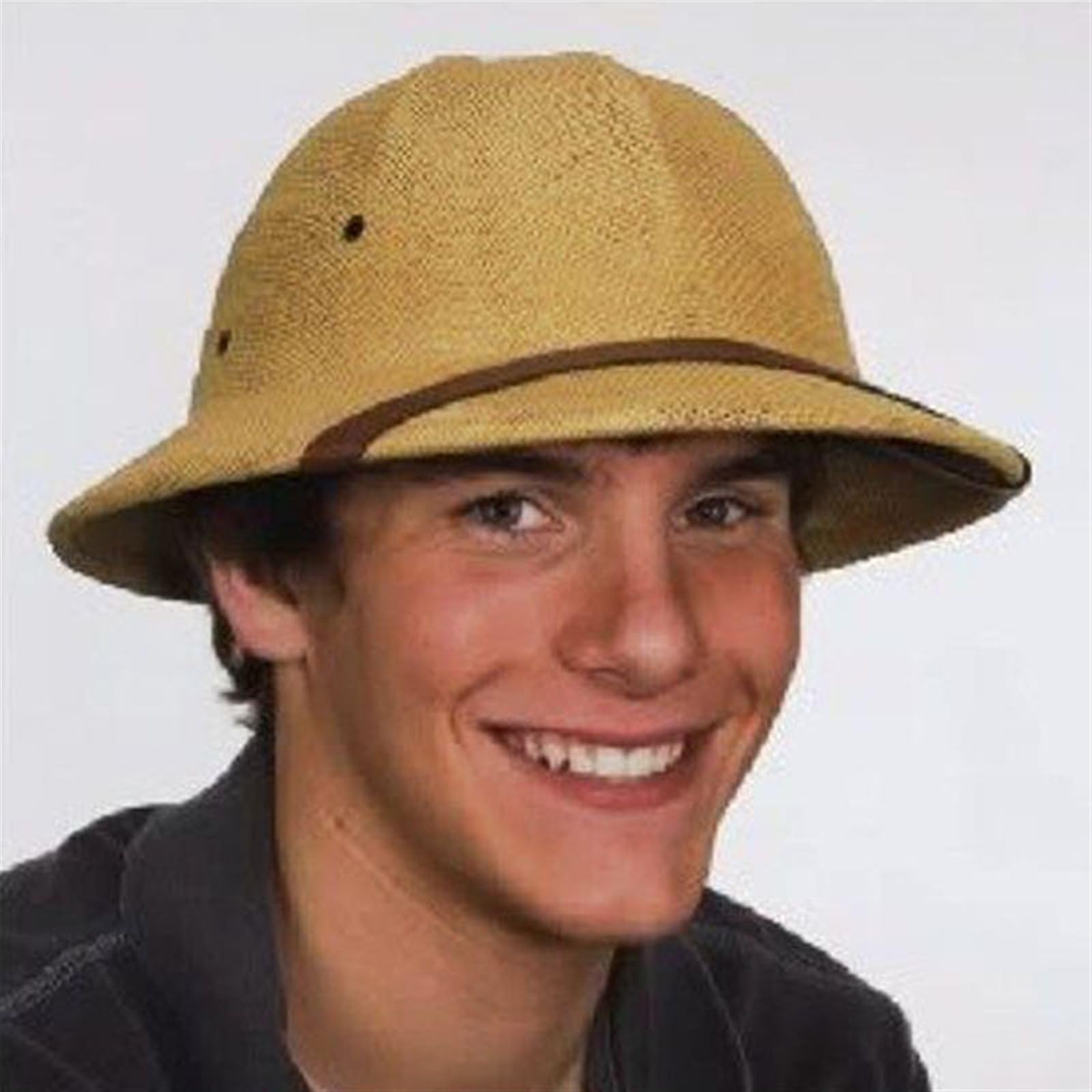 Estate Escursione Equestre Cappello da Corsa di Cavalli Cappello Vietnam Casco Protezione solare Outdoor Ombra Cappello di paglia