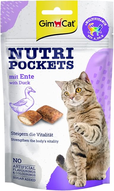 Gimcat Chrupiące Przysmaki, Kaczka, 1 x 60 g