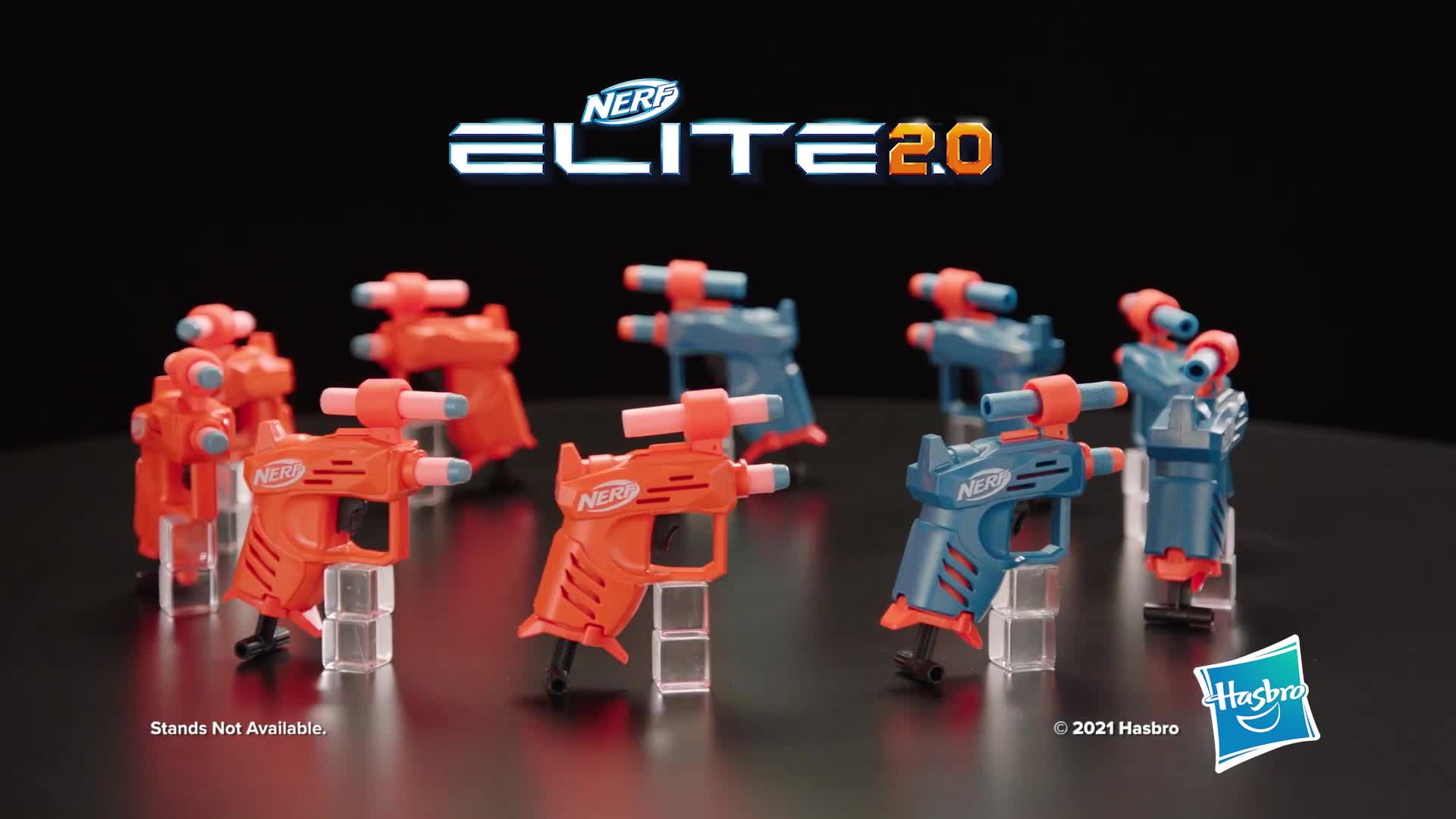Pack Nerf Elite Ace SD-1 - 10 Blasters + 20 Fléchettes - 2 Couleurs Pour Parties Et Anniversaires