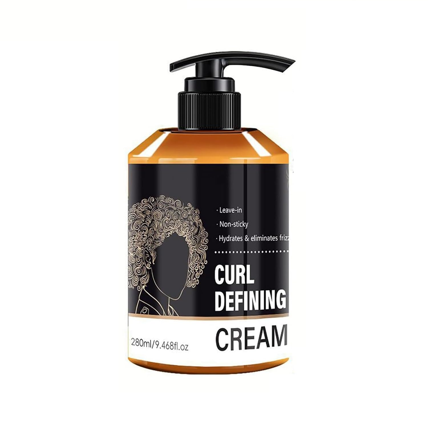 Curl Defining Leave-In Hair Cream for Curly Hair 280ml | Frizz Control, Leave-In Formula, For Curly Hair-image-44