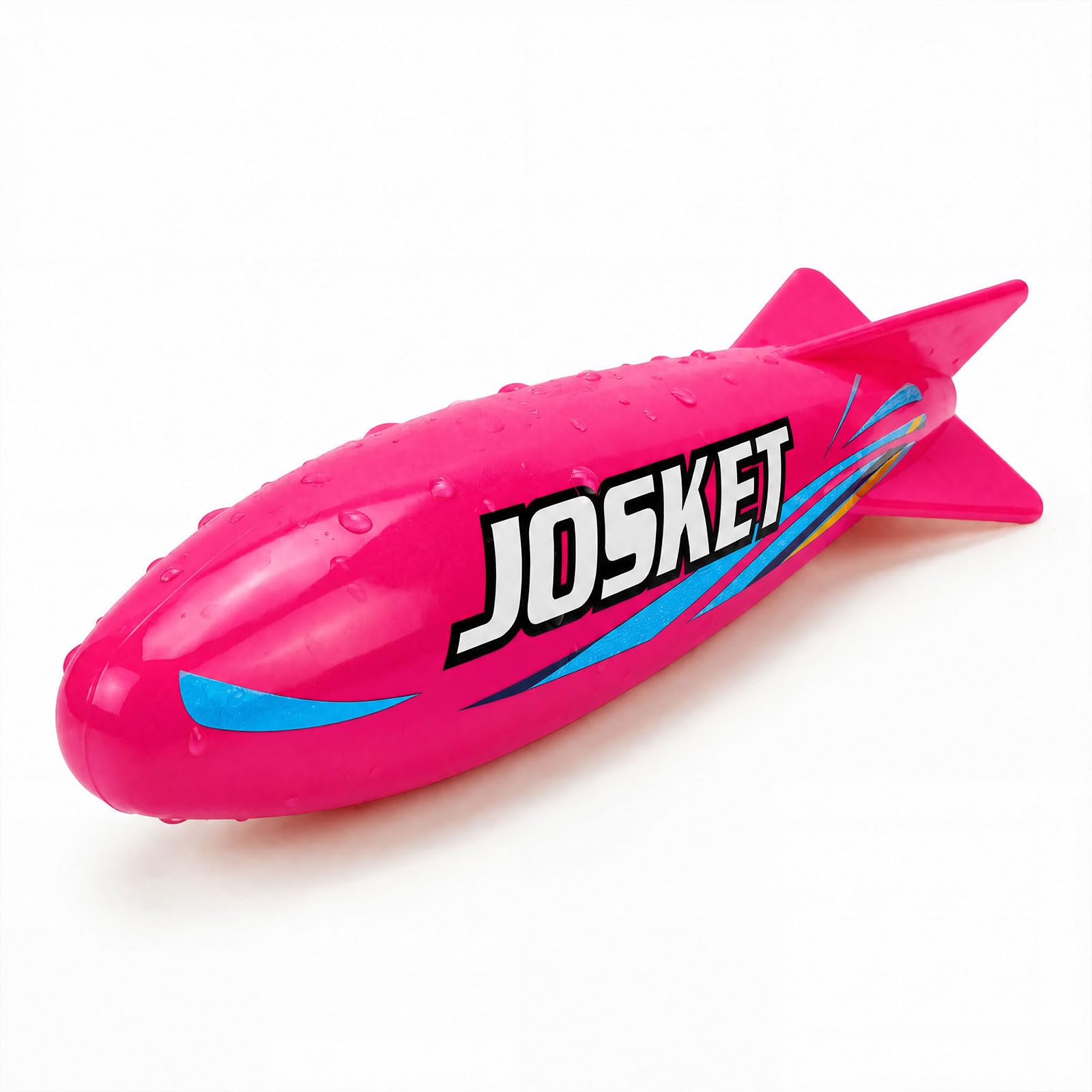 JOSKET Pool Torpedo Toys Swimming Throwing Torpedo Underwater Diving Toys Bandits Water Rockets Training Dive Toys — image 1