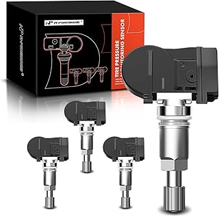 A-Premium Tire Pressure Monitoring System Sensors Compatible with Nissan Altima 2019-2020 LEAF 2018-2020 Rogue/Rogue Sport Qashqai INFINITI QX50 4-PC Set