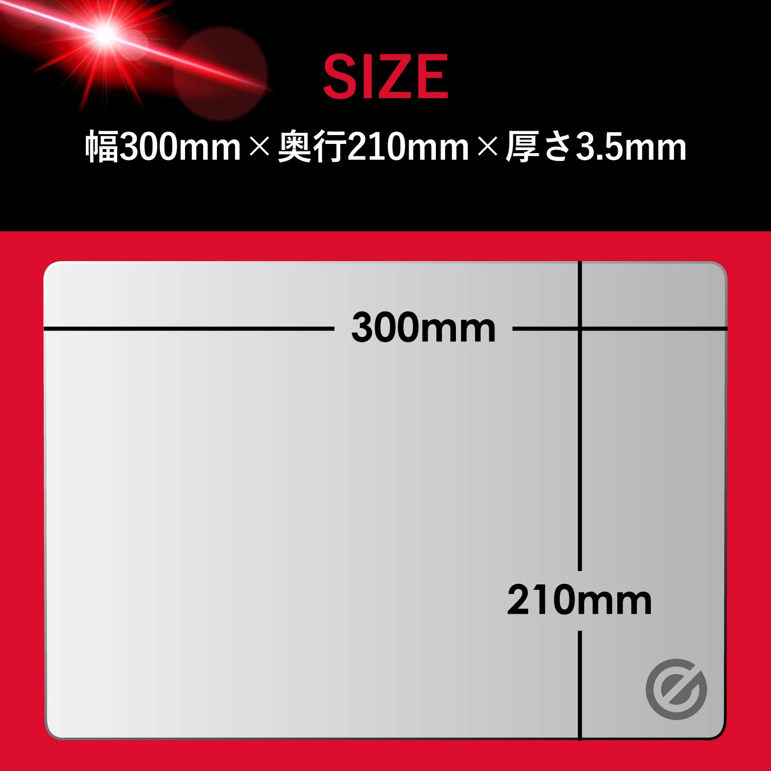 Amazon.co.jp: エレコム マウスパッド ゲーミング アルミ [滑り性が 