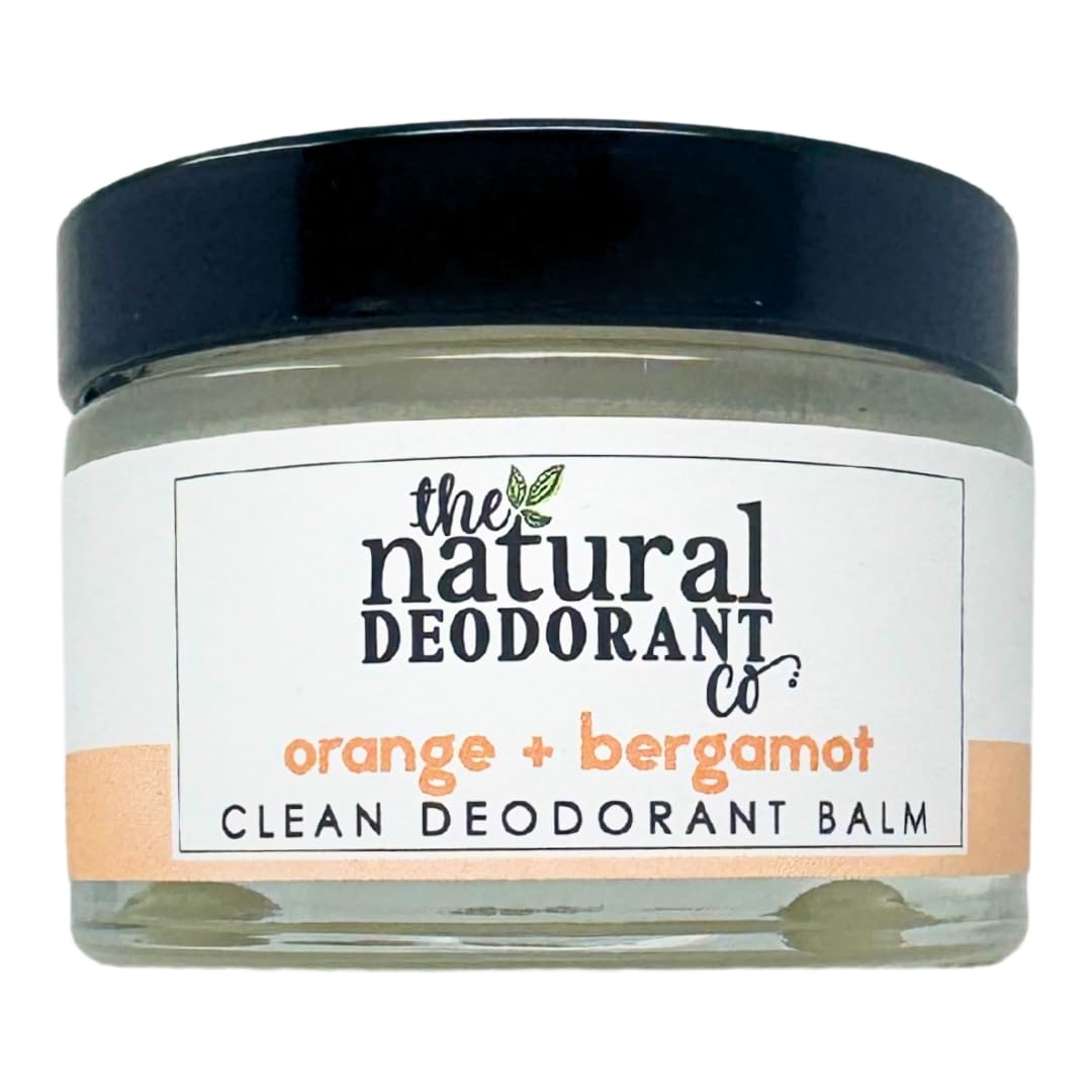 The Natural Deodorant Co, Clean Deodorant Balm Orange + Bergamot 55g