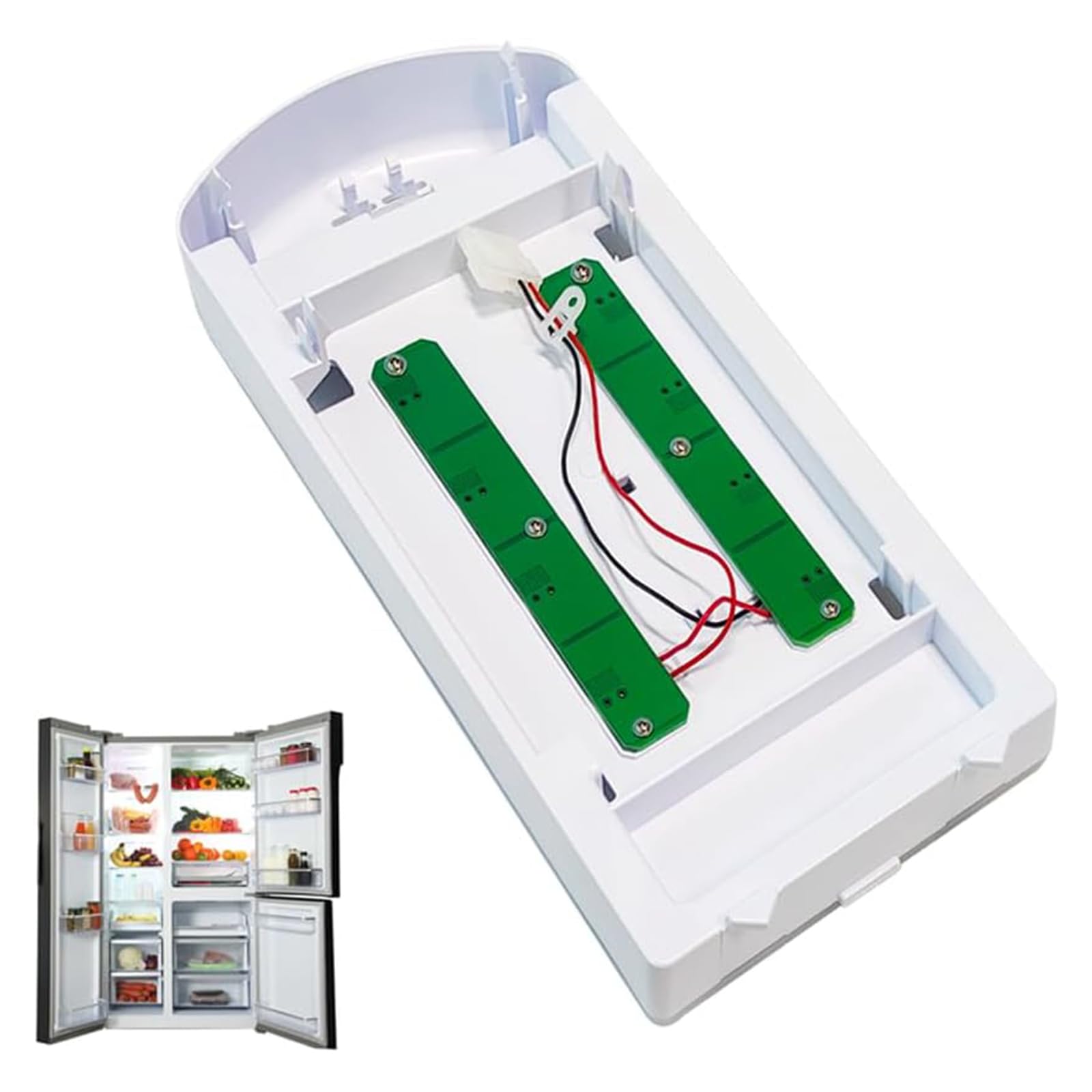 Elnwnnkc Fridge Light Module Replacement Refrigerator Led for W11527432 W11387579 W11333374 Fridge