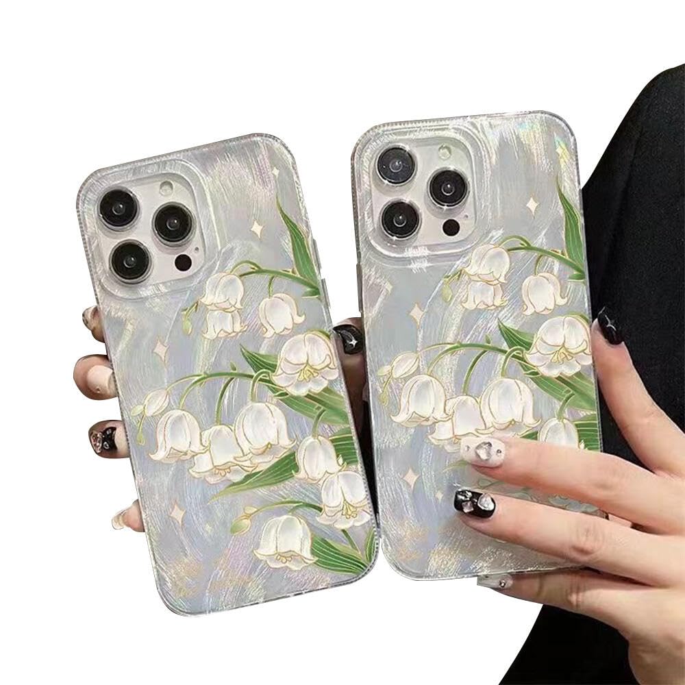 Amazon.co.jp: LUCKCOF ケース For iPhone 13 mini 可愛い 花 花柄の