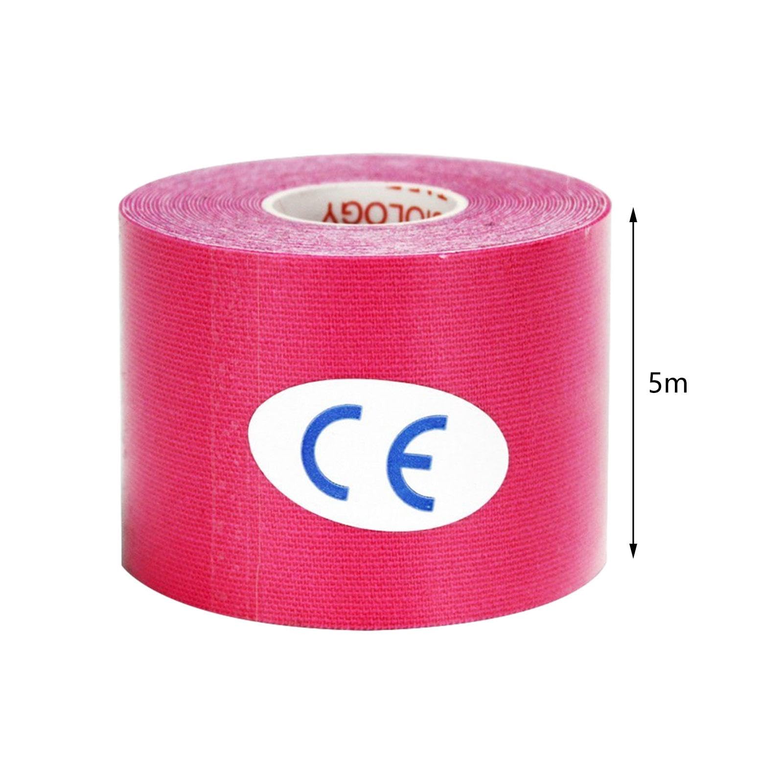 6x Cinta Deportiva de 5 M, Resistente Al Agua, Cinta Protectora para Muñeca, Tobillo, Hombro, Rodillas Y Cuerpo (para Gimnasio)